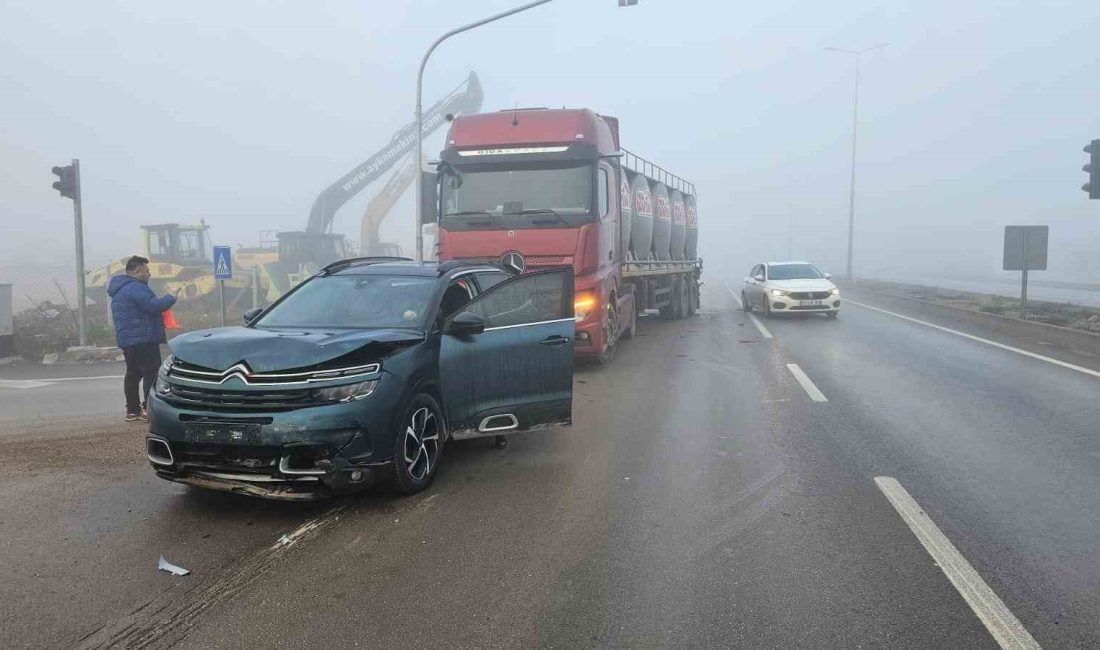 Balıkesir’in Bandırma ilçesinde sabah saatlerinde meydana gelen zincirleme trafik kazasında