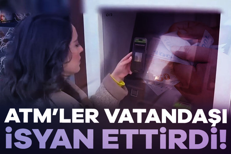 Vatandaşın ATM'den para çekme makinesi sıkıntısı gün geçtikçe büyüyor. Çünkü