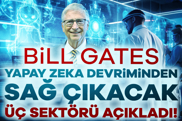 Microsoft'un kurucu ortağı Bill Gates, yapay zeka devrimine karşı yalnızca