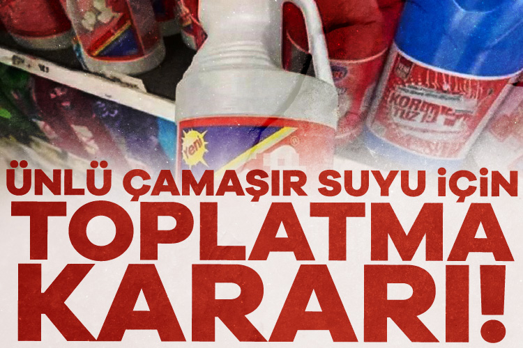 Tarım ve Orman Bakanlığı, Güvensiz Ürün Bilgi Sistemi'ne yaptığı bildirim