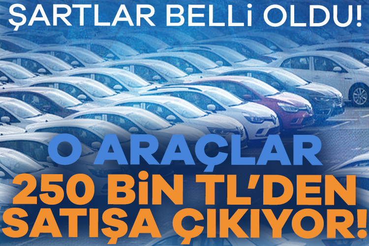 Tasarruf ve verimlilik tedbirleri kapsamında kamu araçları satışa çıktı. Özelleştirme