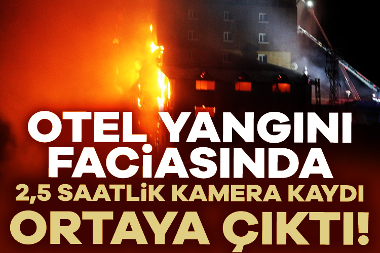 78 kişinin yaşamını yitirdiği Grand Kartal Otel'in dışından görüntülerin bulunduğu