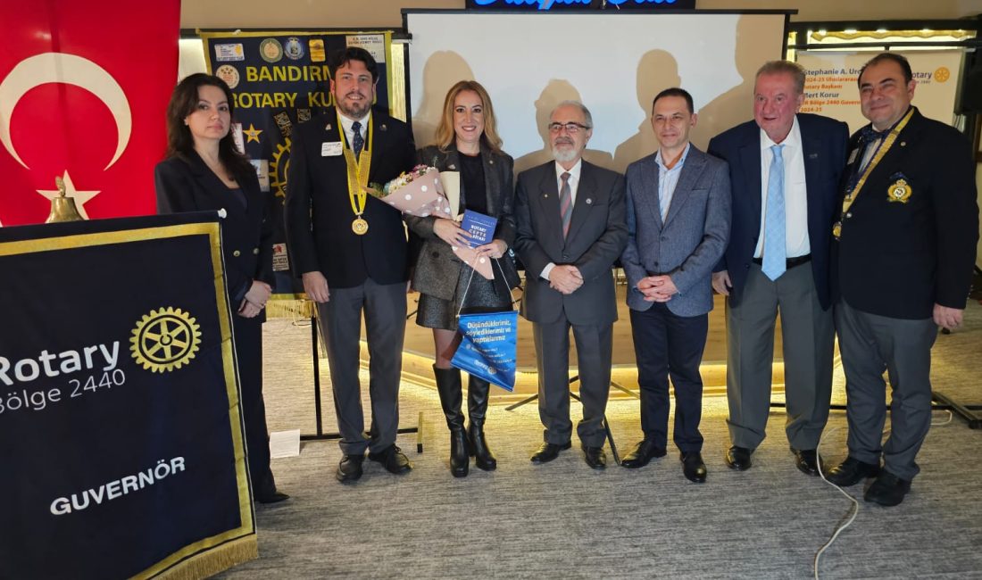 Bandırma Rotary Kulübü, düzenlediği özel bir etkinlikle hem yeni üye