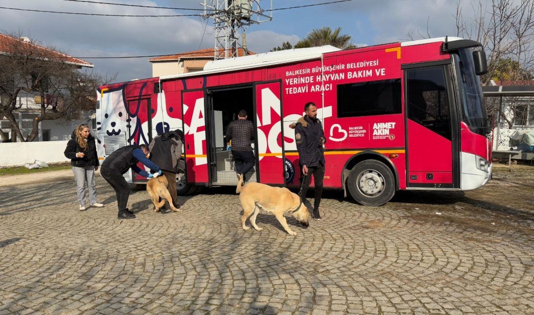 Balıkesir Büyükşehir Belediyesi Yerinde Hayvan Bakım ve Tedavi Aracı “Can