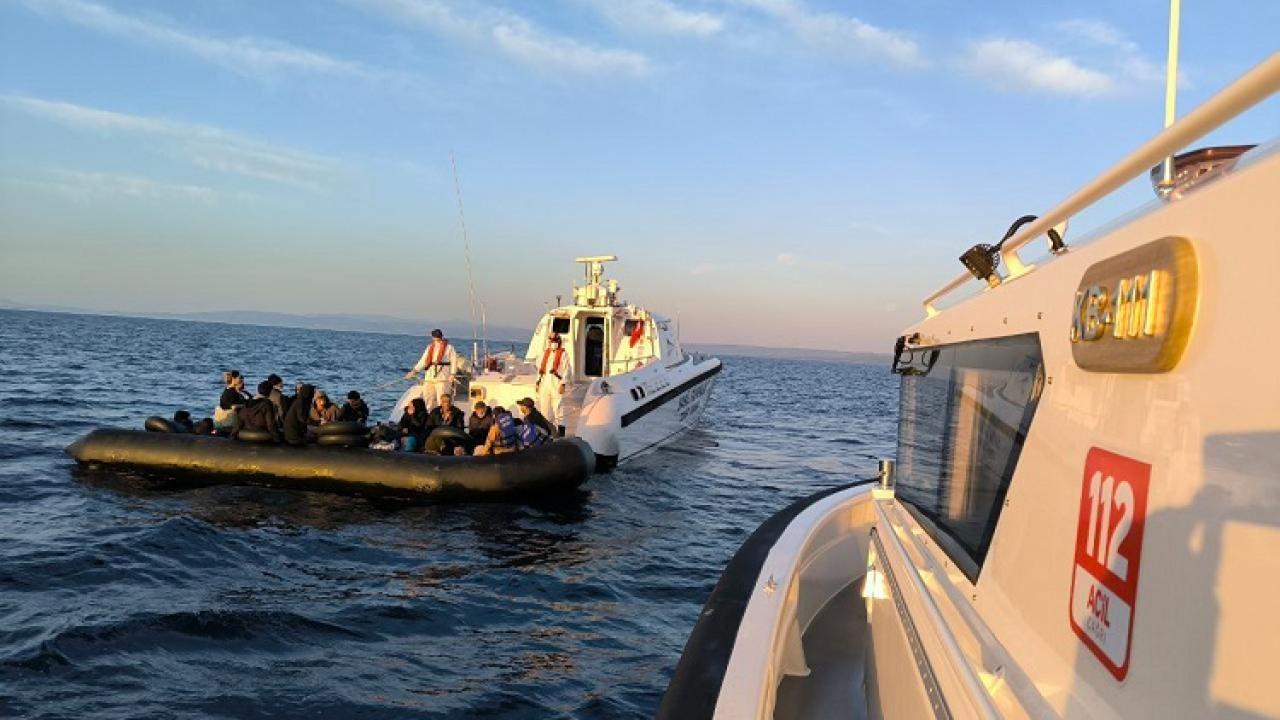 Balıkesir İl Jandarma Komutanlığı, düzensiz göçle mücadele kapsamında 20-26 Ocak