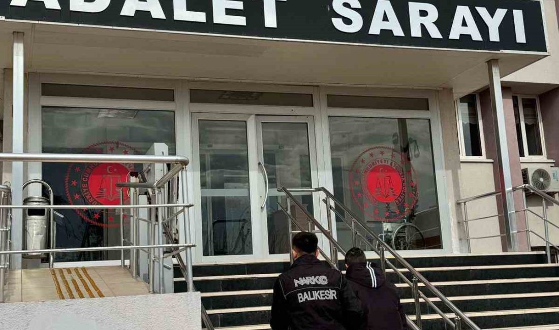  Balıkesir’in Ayvalık ilçesinde uyuşturucu ticareti suçundan hakkında 16 yıl