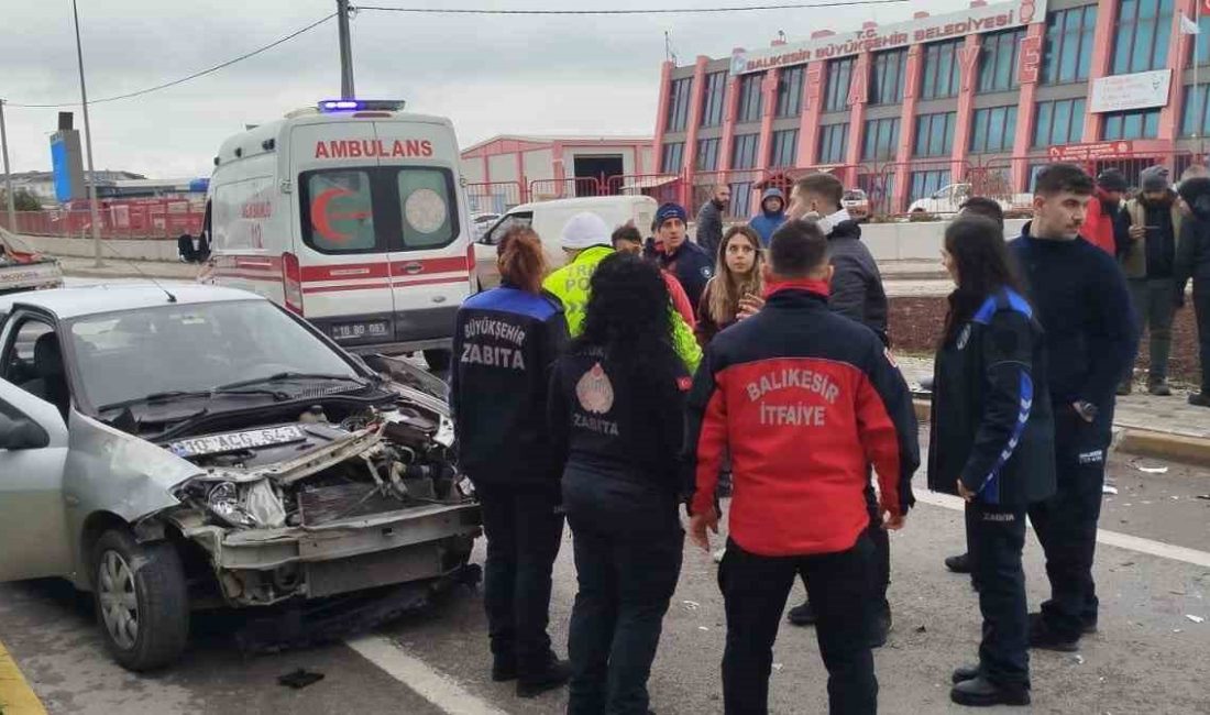 Balıkesir’in Bandırma ilçesinde kazaların sıkça yaşandığı Korozman Kavşağı, bir kez