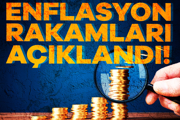 Enflasyon, ocak ayında yüzde 5,03 oranında artış gösterirken, yıllık enflasyon