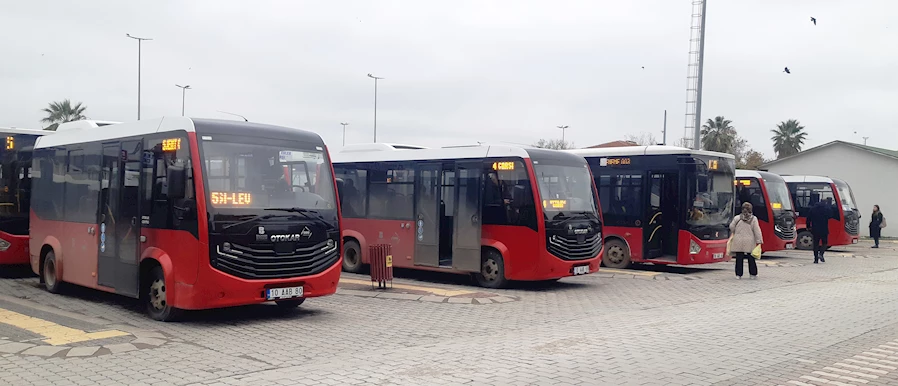 Balıkesir il genelinde toplu taşıma ücretlerine zam geliyor. Bandırma'daki güncel