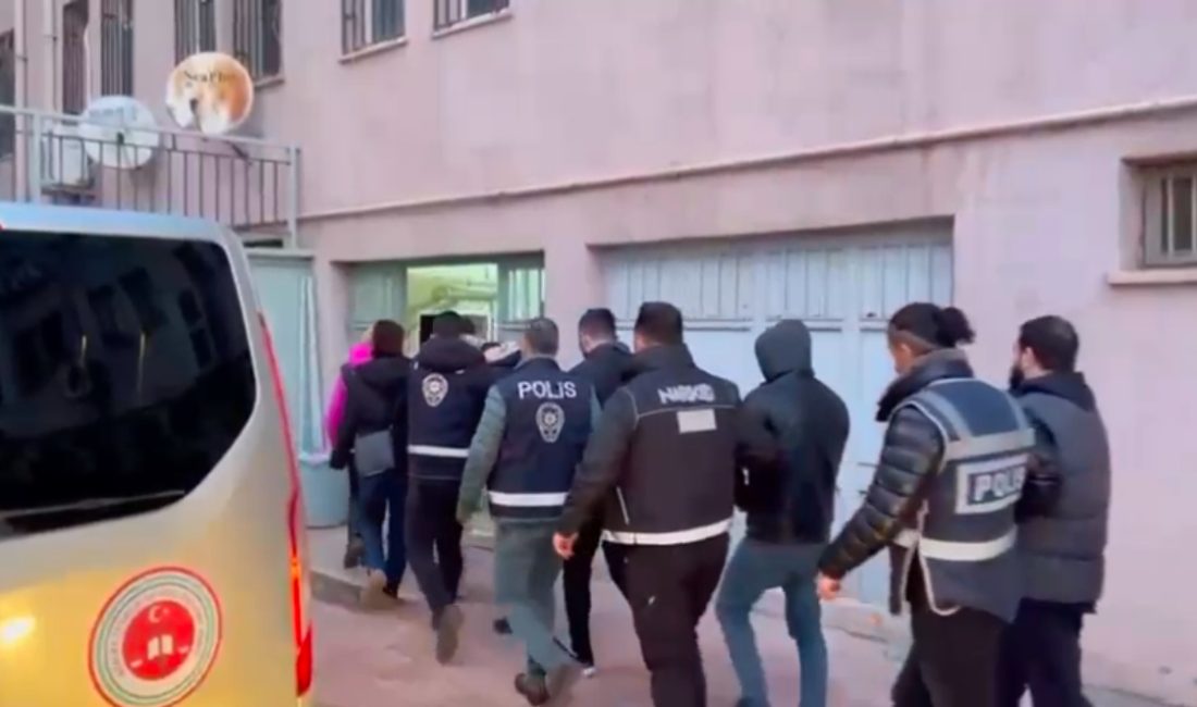 Balıkesir'in Bandırma ilçesinde, Narkotik Suçlarla Mücadele ekipleri tarafından uyuşturucu madde