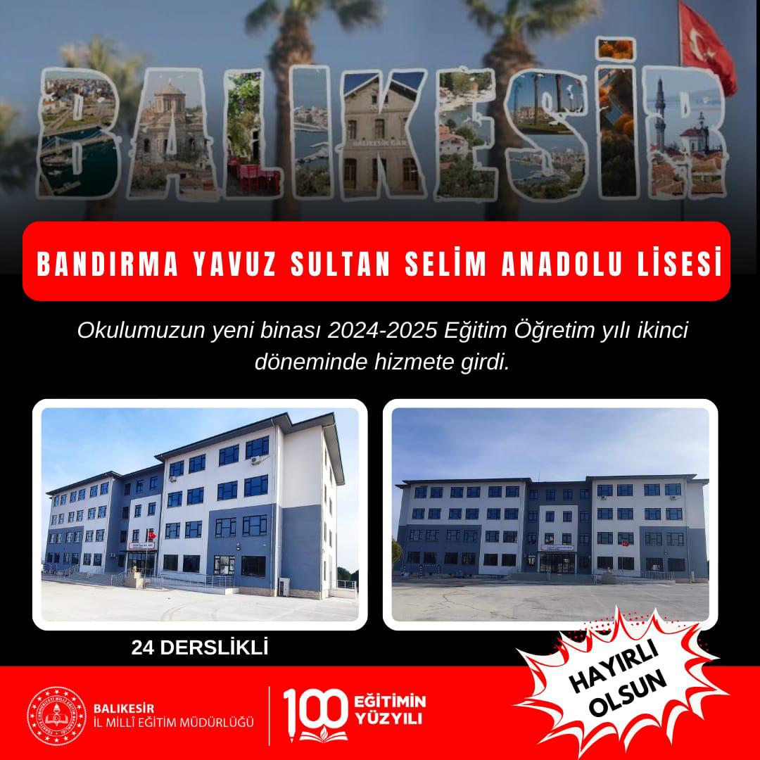 İl Milli Eğitim Müdürü Murat Demir, Balıkesir Valiliğince restore edilerek