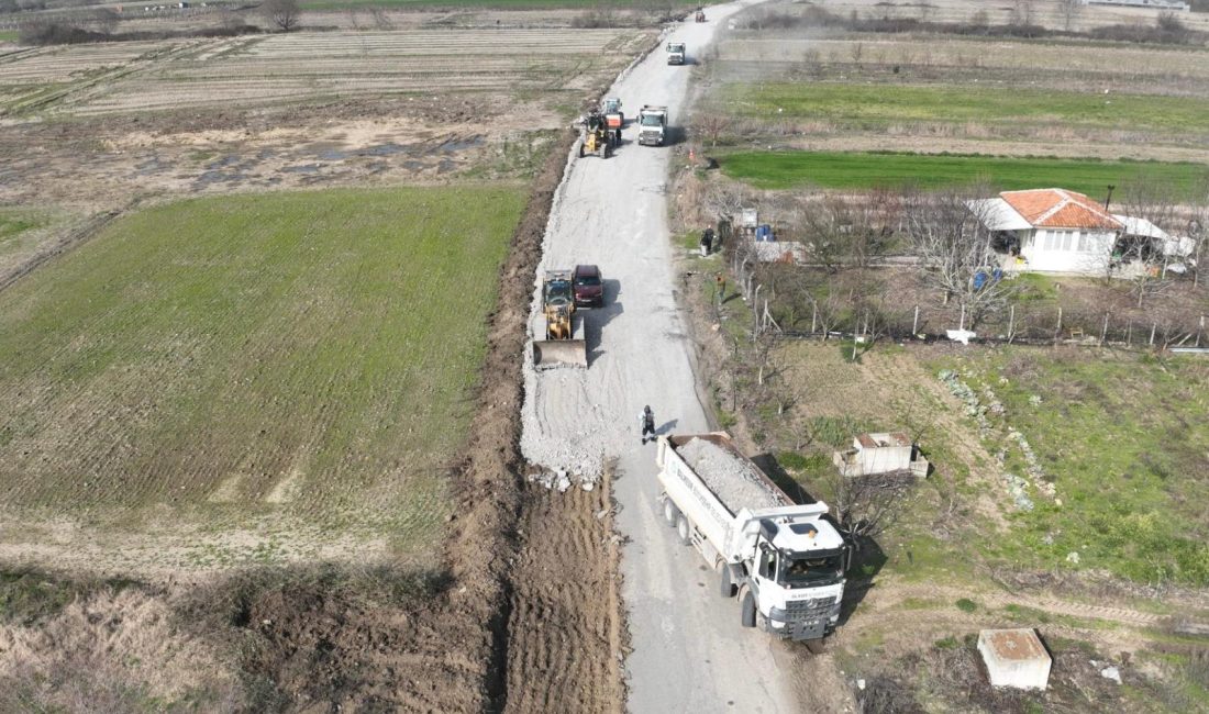 Balıkesir Büyükşehir Belediyesi, Gönen ilçesinin yıllardır çözülemeyen yol sorununa neşter