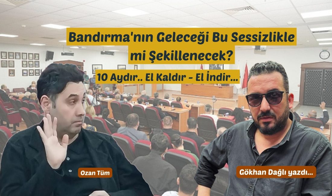 "Bir şehrin geleceği, sessizce oturanların elinde mi şekillenecek? Meclis toplantılarında