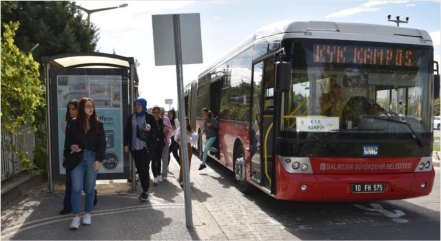 Balıkesir’de üniversite öğrnecilerin sınav haftası toplu ulaşım ücretsiz olacak. Balıkesir