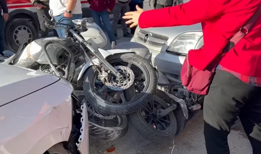 Balıkesir’in Ayvalık ilçesinde motosiklet kullanırken nöbet geçiren epilepsi hastası kaza