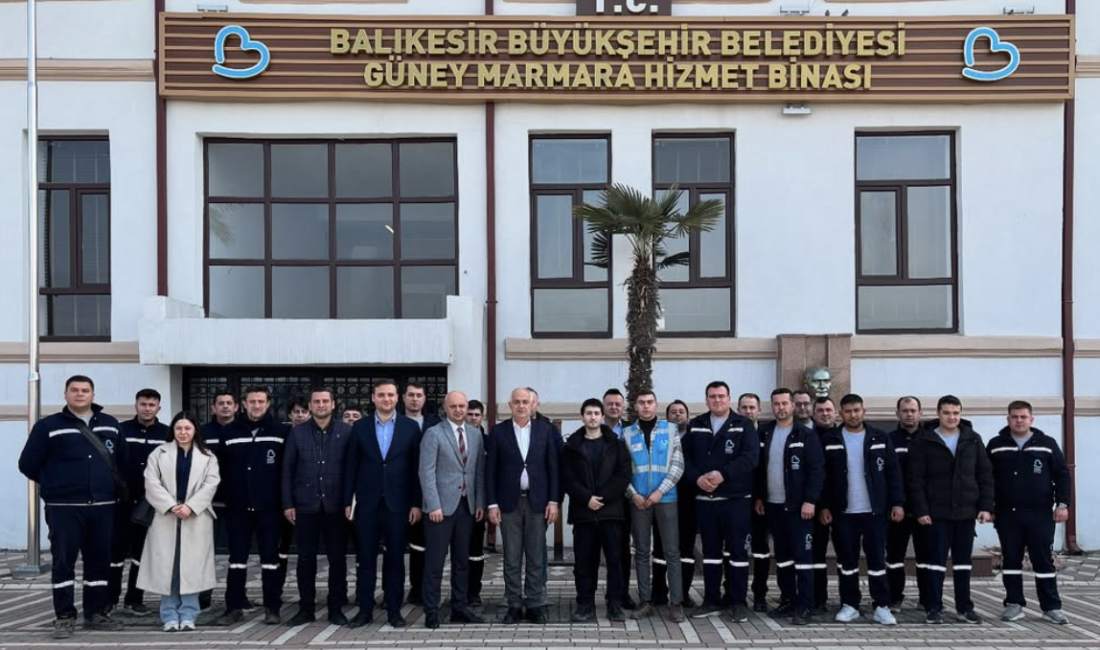 Balıkesir Büyükşehir Belediyesi Güney Marmara Koordinatörü Murat Karakoyun’un öncülüğünde, Bandırma’daki