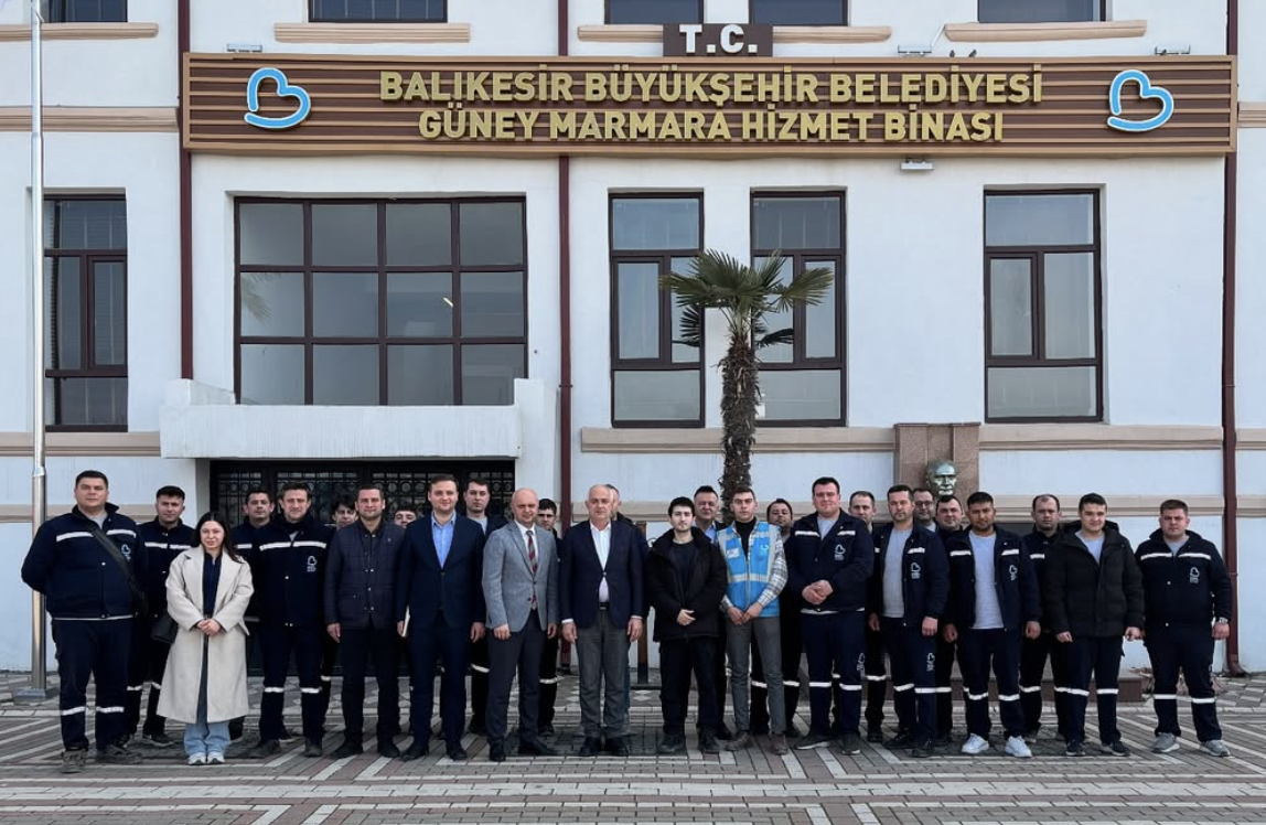 Balıkesir Büyükşehir Belediyesi Güney Marmara Koordinatörü Murat Karakoyun’un öncülüğünde, Bandırma’daki